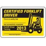 forklift operator training and certification