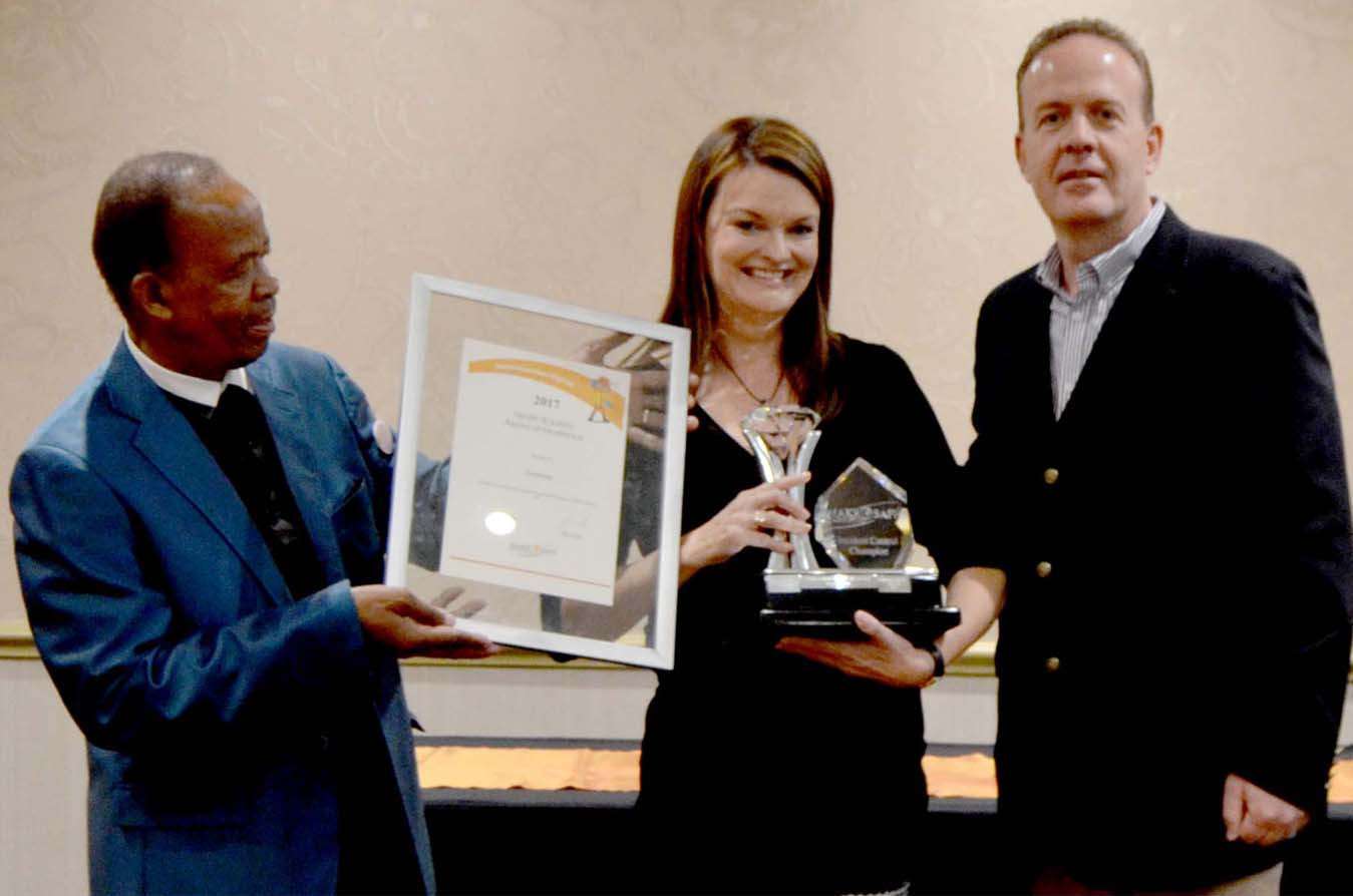 Makrosafe incident control champoin award, occupational health